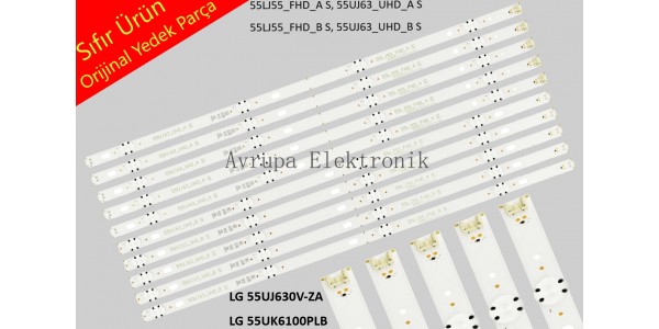 LG 55UK6100PLB Led bar, LG INNOTEK 17Y 55inch_A-TYPE, B-TYPE, Tv ledleri